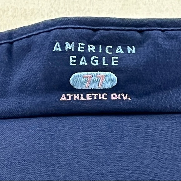 American Eagle Athletic Division Adjustable Blue Visor - Picture 3 of 14